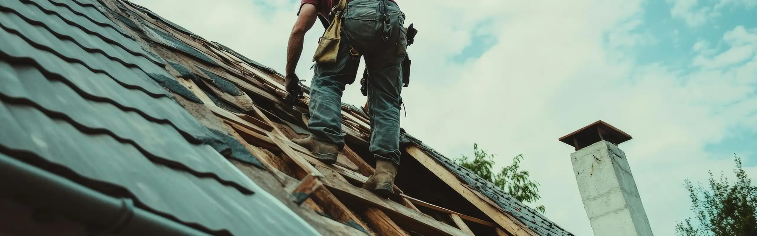 Réparation toiture à Elne